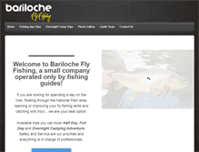 Tablet Screenshot of fishingbariloche.com